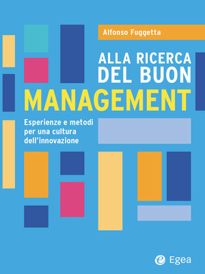 cover image of Alla ricerca del buon management